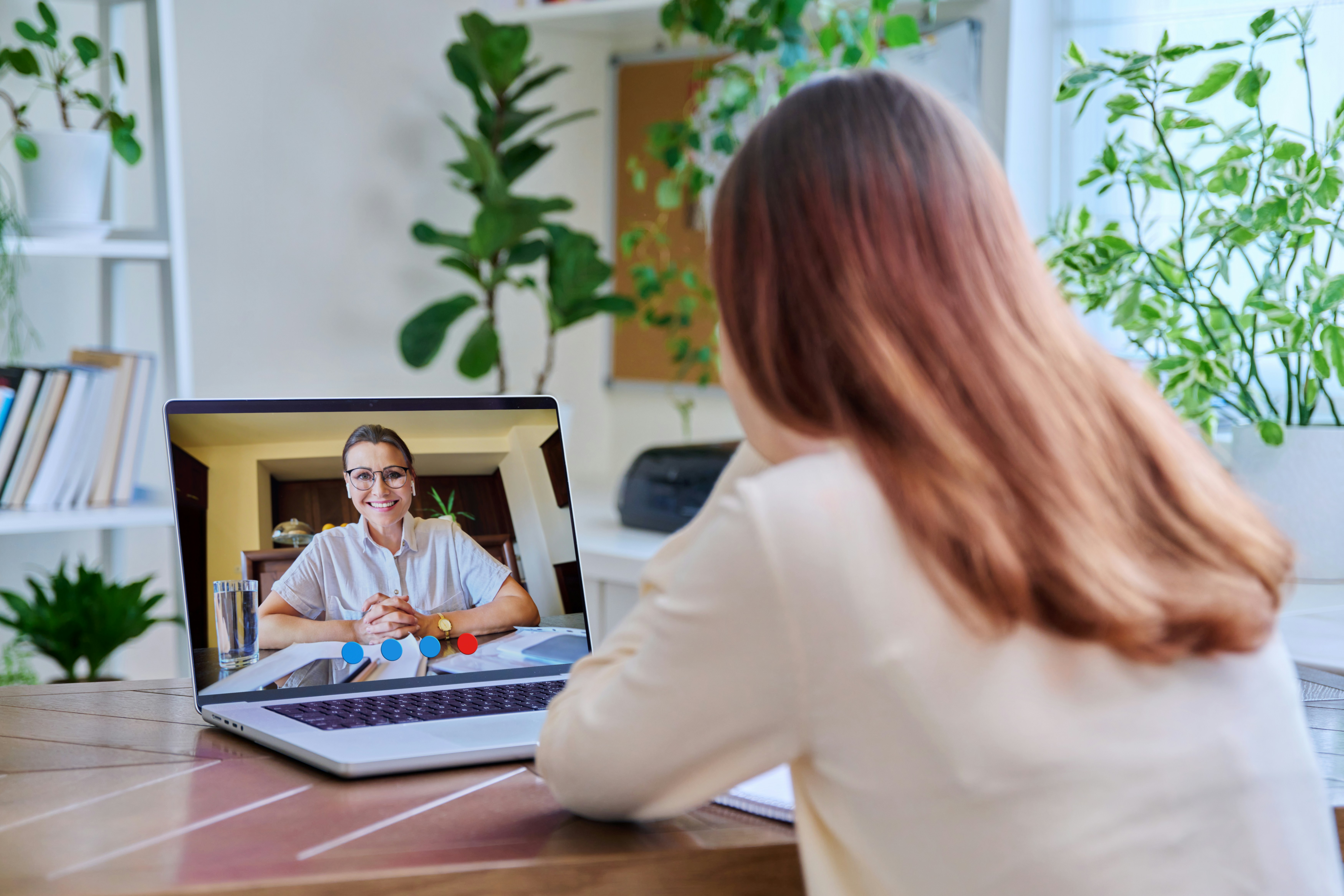 Medarbetare vid video-coaching